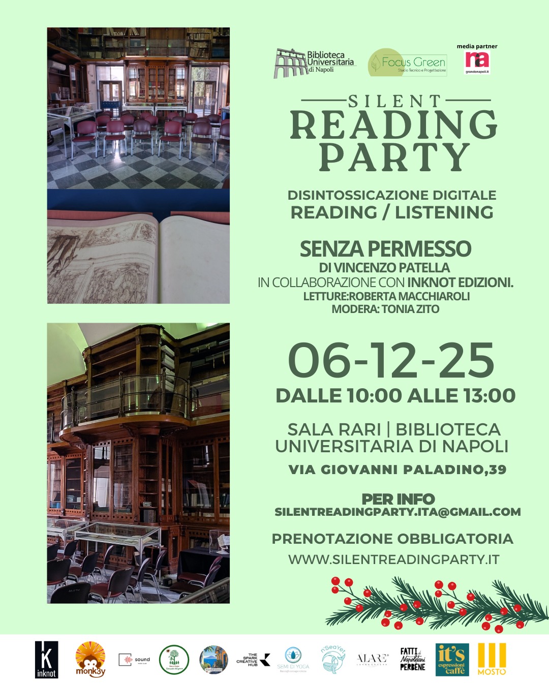 Silent Reading Party   READING / LISTENING – DISINTOSSICAZIONE DIGITALE